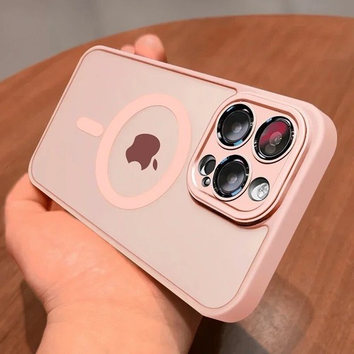 Coque magnétique de luxe mate translucide antichoc - Photo 15 sur 16