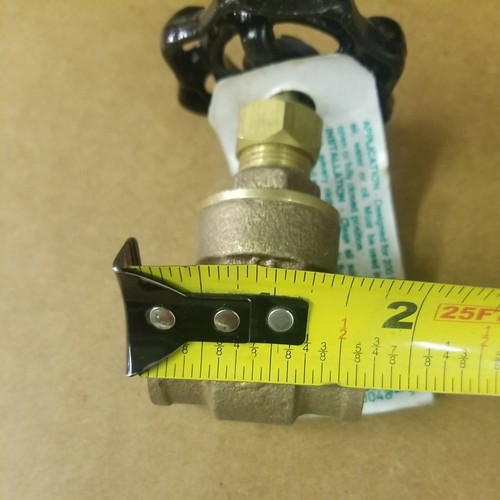 Hammond 668 Gate Valve 200 WOG 1/2" C X C - Picture 7 of 10