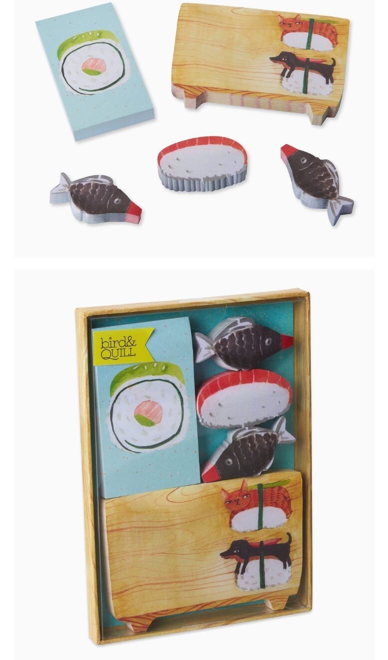 Colorful Papyrus Travel Sticky Notes Box Set-image