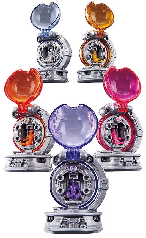 NEW BANDAI POWER RANGERS Kyuranger DX Kyutama Cockpit set 02 from