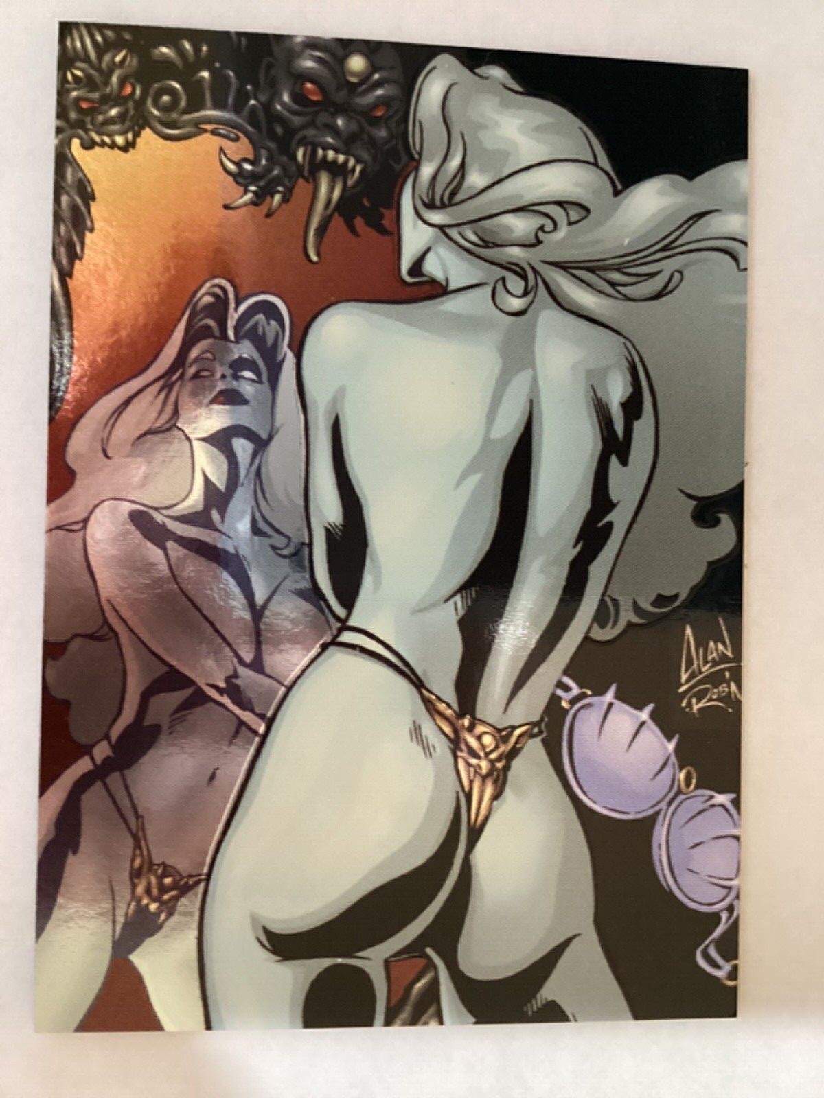 1999 Lady Death Night Gallery Metal Tex Trading cards - you pick the card - Picture 37 of 51