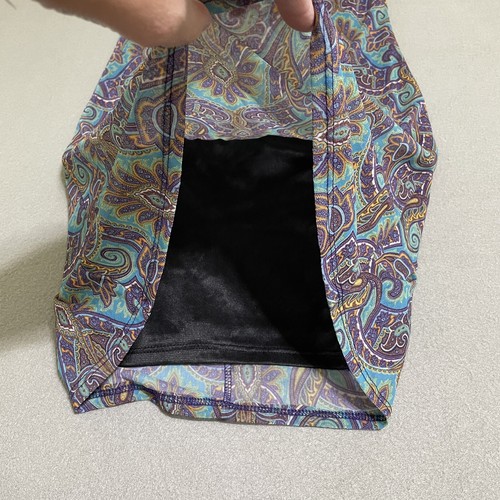 Abito donna vintage taglia S frange perline Y2K anni 90 boho maglia strati festival western - Foto 13 di 24