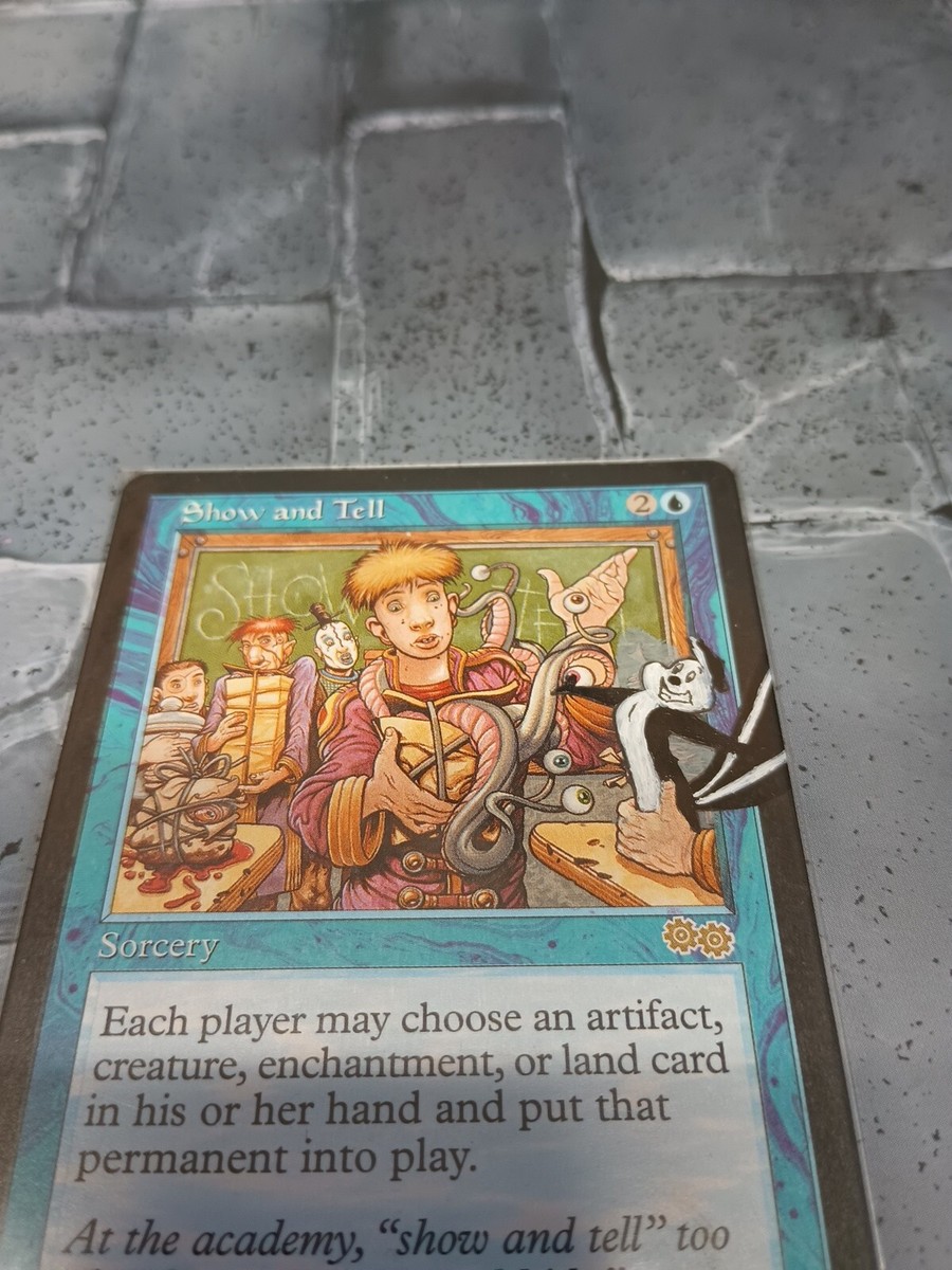 Magic the Gathering MTG Show and Tell Urza's Saga Custom Art by
