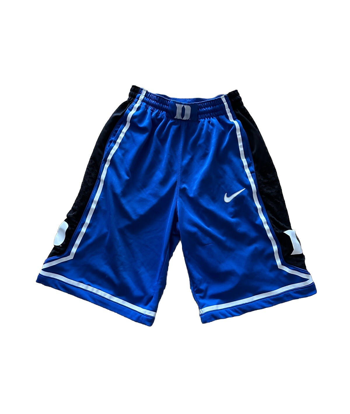 Duke Blue Devils NCAA Patch Nike Dri-Fit Basketball Shorts Size S