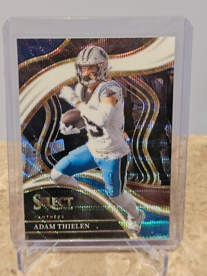 2023 Panini Select #299 Adam Thielen Tri-Color Prizm /149 Carolina Panthers