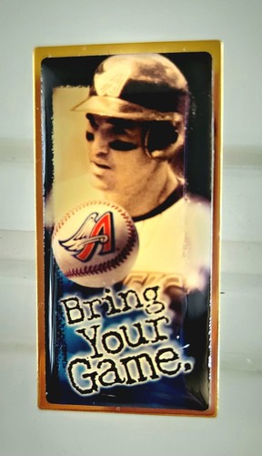 MLB California Anaheim Angels TIM SALMON "Bring Your Game" Collectible Pin - Picture 3 of 7