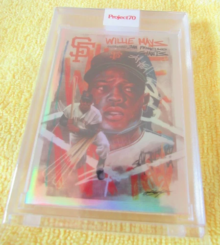  Project 70 WILLIE MAYS RAINBOW FOIL CHUCK STYLES #54/70 SAN FRANCISCO GIANTS