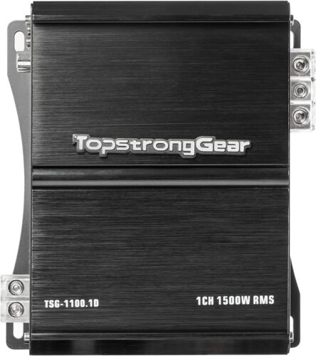 Hocheffizienter 1 Ohm 1500 Watt Subwoofer Verstärker mit variablem Bass Boost - Bild 3 von 9