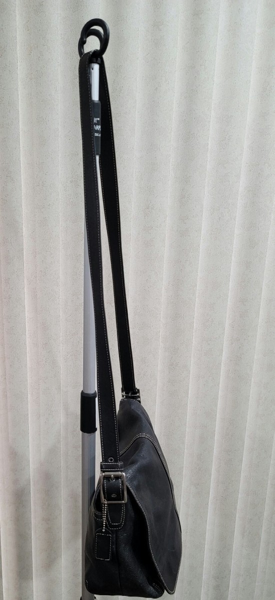 Coach Hampton Flap Shoulder Purse 9570 | eBay