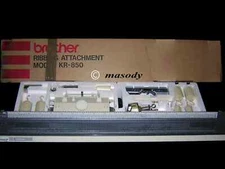 Brother knitting machine ribber KR 850 original in box with 1 year warranty