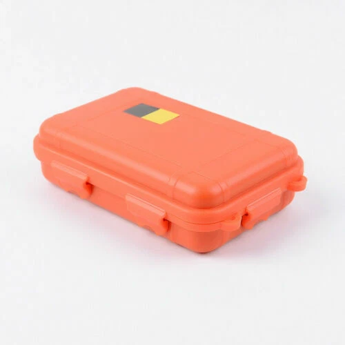 Contenitori e scatole arancione per la casa