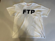 FTP Hanes Graphic T Shirt Mens Large White St...