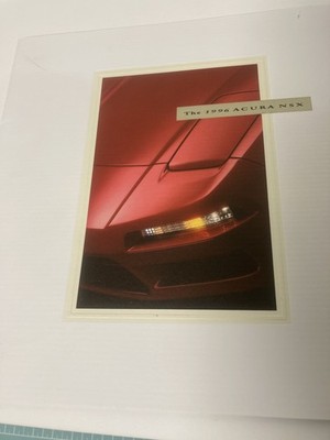 1996 Acura NSX Original Sales Brochure Catalog Advertising Vtg Car Manual