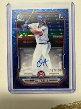 Owen Ayers Bowman Chrome 2026 Blue /150 #139 Auto