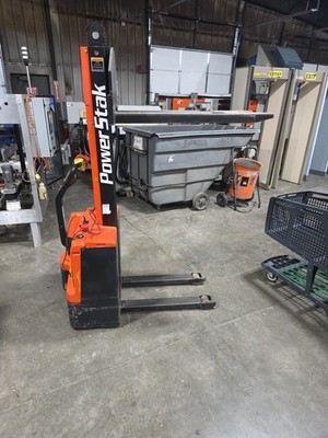 Prestolift Power  Pallet Stacker Electric 2200 Pound Capacity 62'' Lift