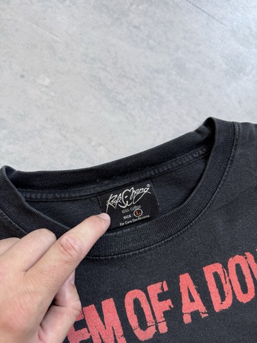 System Of A Down Vintage Big Logo Merch Tee Size L - Picture 5 of 9