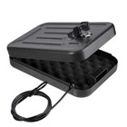 Portable Security Lock Box - Gun Safety, Money, and Document Safe - Personal .