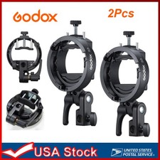 2 GODOX S3 Bowens Mount Flash Bracket for V100/V1Pro/V1/V860III/AD300/AD200