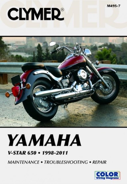 Yamaha V-Star 650 Manual Motorcycle (1998-2011)  by Haynes Publishing PAPERBACK