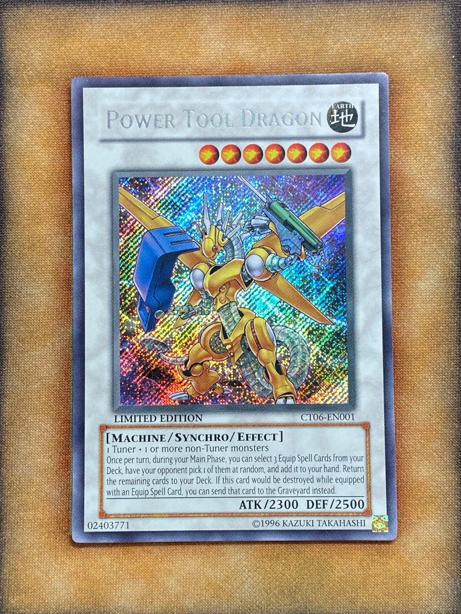 Power Tool Dragon Yu-Gi-Oh! TCG Individual Trading Card Games for