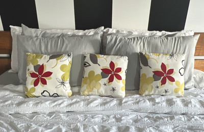 Glenn Jean Floral Pillow 12 X 12