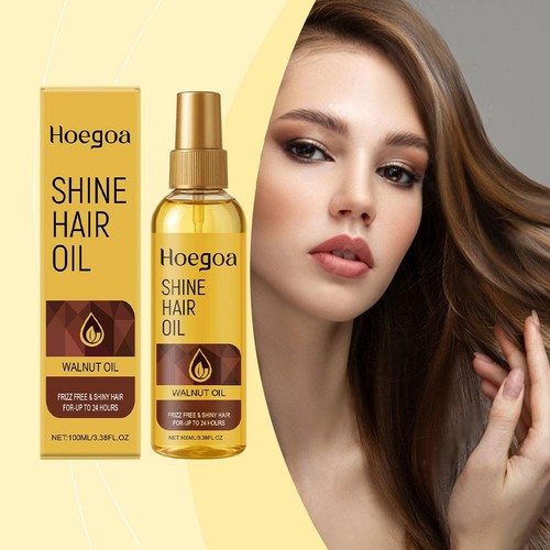 Walnut Hair Oil Natural Scalp Follicle Nouri shment Dry Non-greasy of K4Q6 - Picture 4 of 9