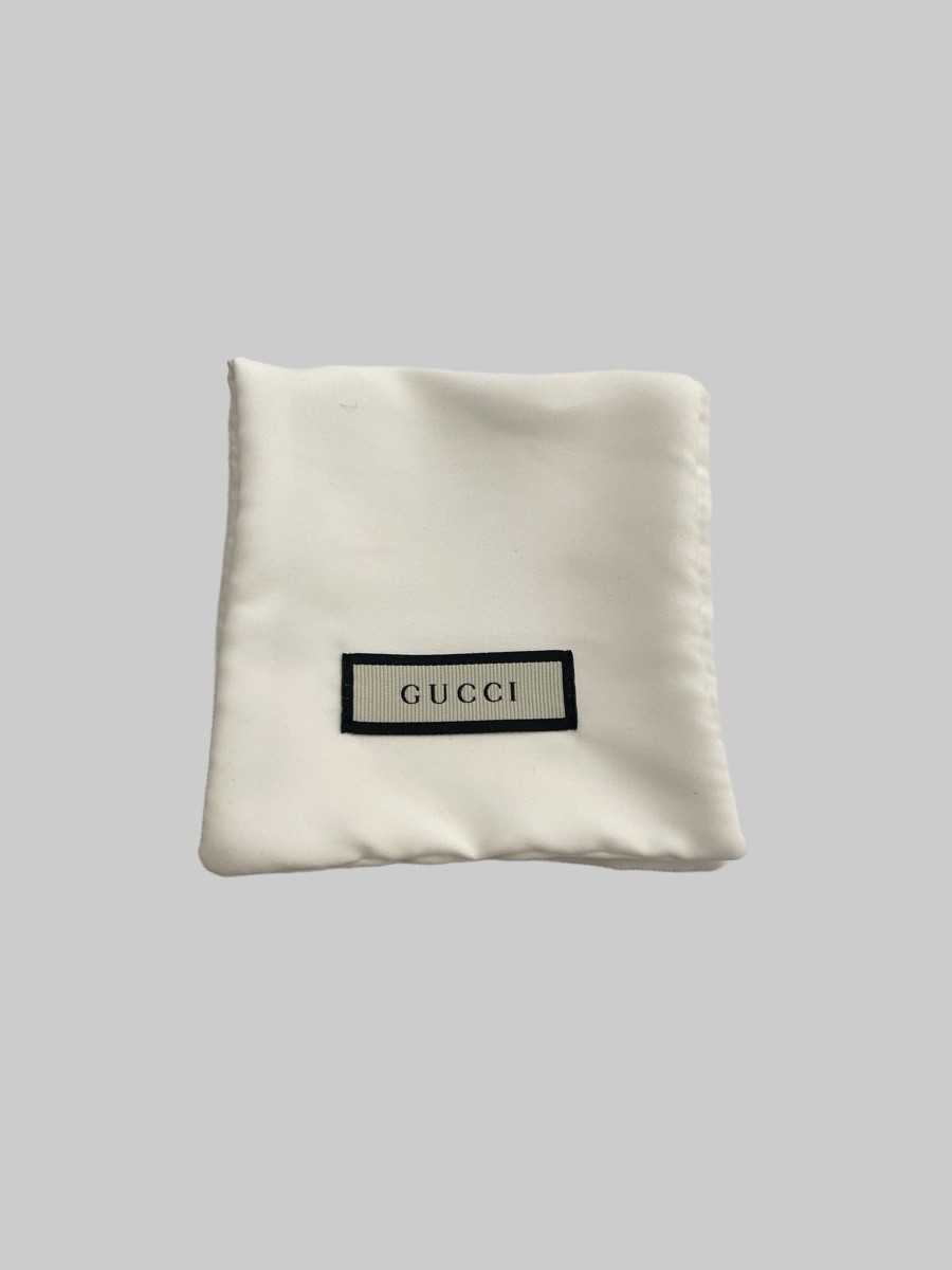 Gucci Folded jewelry pouch  8.5 inches Open x 4 inches