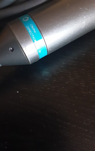 SONY whether resistand dynamic microphone F-115 with original cable 6 meters - Picture 2 of 6