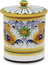 Exquisite Raffaellesco Deluxe Ceramic Canister