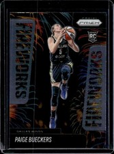 2025 Panini WNBA Prizm Paige Bueckers Fireworks RC Rookie #14 Wings