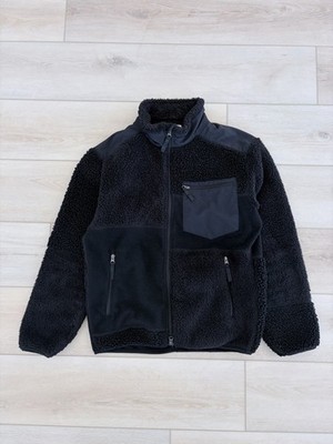 Engineered Garments × Uniqlo Size XS Japan Patches Fleece Synchilla Jacket Black