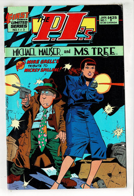 The P.I.'s 1 (First 1985) of 3, Michael Mauser & Ms. Tree