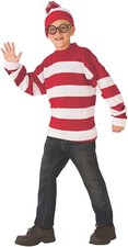 Where's Waldo Deluxe Child Costume
