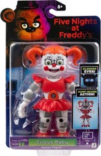 FNAF Five Nights At Freddy's CIRCUS BABY 5" Figure Glowing Eyes 2026  READ 