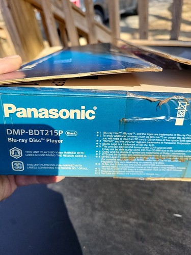 Panasonic DMP-BDT215P 3D Blu-Ray Player New Open Box - Picture 11 of 11