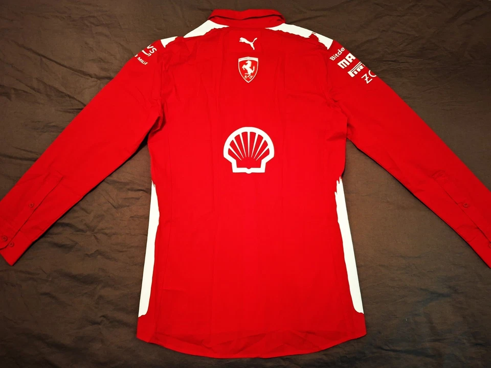 Ferrari F1 PUMA sample team issue shirt Las Vegas GP 2023 Leclerc Sainz - Bild 2 von 4