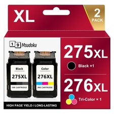 PG-275XL CL-276XL Ink compatible with Canon 275 Pixma TR4700 TS3722 TR4722 Lot