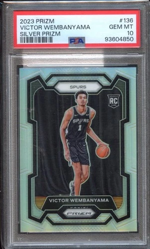 Victor Wembanyama 2023 Panini Prizm Victor Wembanyama Silver Prizm