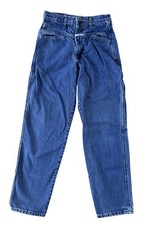 VTG 90s MARITHE FRANCOIS GIRBAUD BLUE JEANS WOMEN'S STONEWASHED 25x28.5