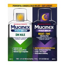 Maximum Strength Mucinex 01/26 FastMax DM Max Mucinex Nightshift Cold Flu
