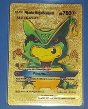 Pokémon TCG Pikachu Mega Rayquaza TAG COSPLA...