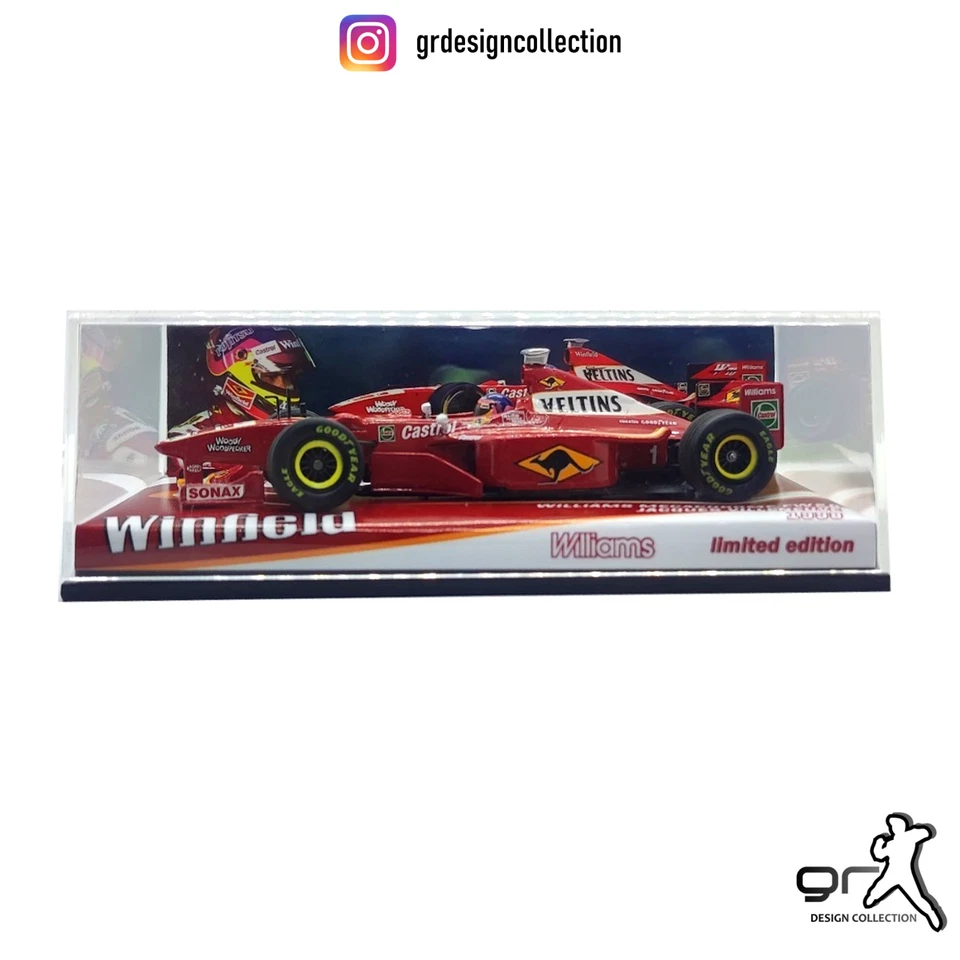 Jacques Villeneuve - Williams FW20 - F1 GP 1998 / Minichamps / 1:43 - Immagine 2 di 4