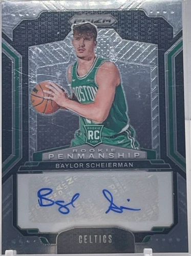 Baylor Scheierman 2024-25 Panini Prizm  Rookie Penmanship #RPE-BAY (AU,RC,SP)