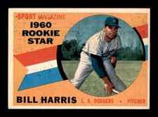 1960 Topps 128 Bill Harris RS RC EXMT/EXMT X3336394