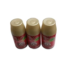 3-Glade Automatic Spray Refill Apple Of My Pie Ltd Edition Holiday Christmas NEW