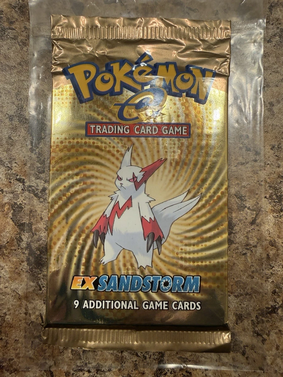 pokemon ex sandstorm booster pack Box Pokemon EX Sandstorm Booster Pack