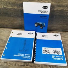 Long 360 360C Tractor Service Parts Operators Manual Set Repair Workshop Shop