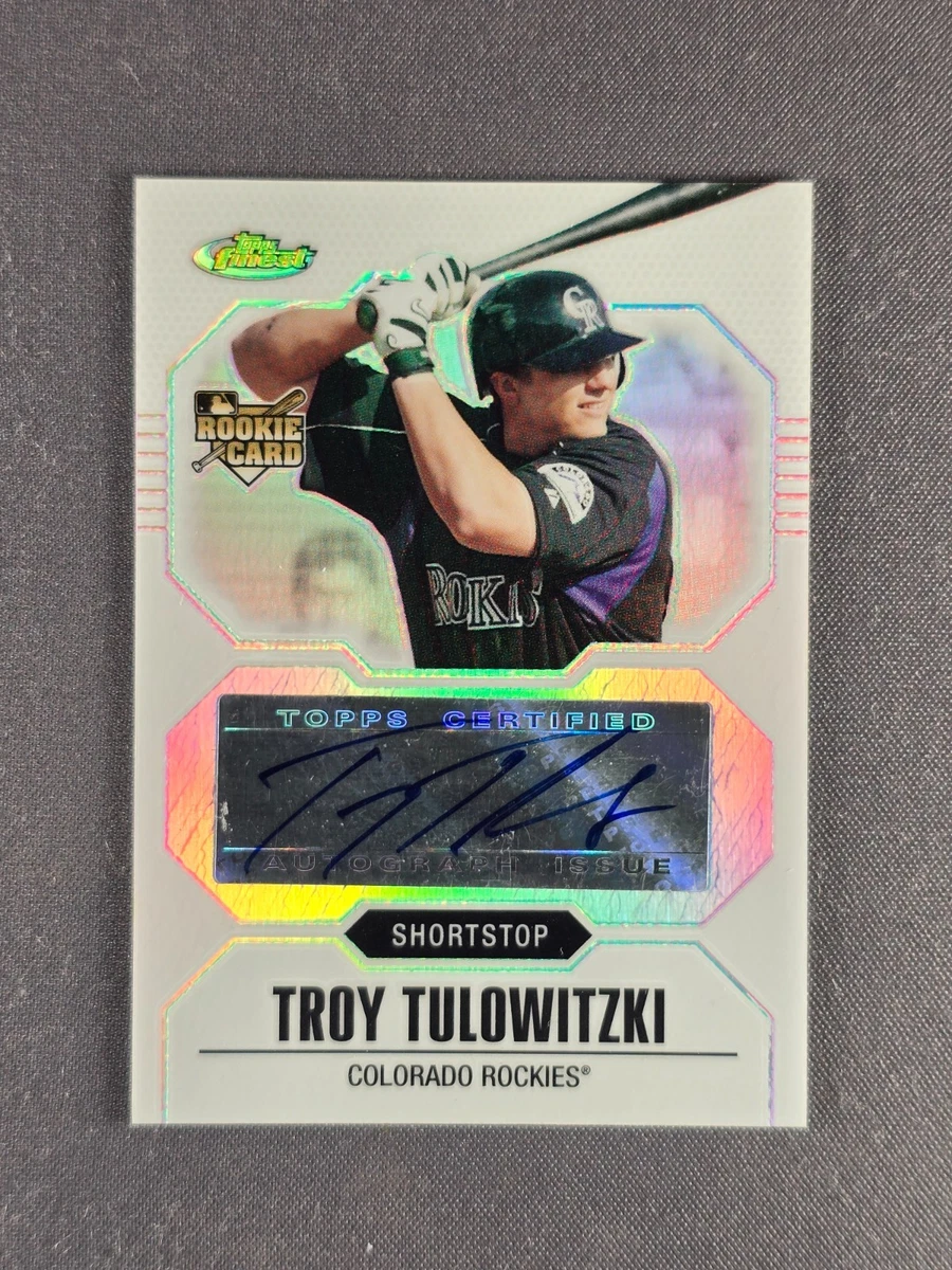 Troy Tulowitzki Trading Cards for sale | eBay