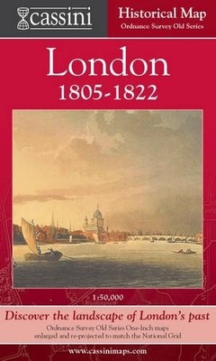Cassini Historical Map, London 1805-1822 (LON-OSE): Discover the Landscape of Lo