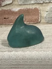Van Briggle Potter Turquoise Bunny Rabbit Paper Weight~RARE